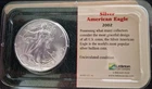 American Eagle 2002 & 2003 (2 Coins)  1 oz  .999 Silver Commem. 6F20ARCS & BRCS