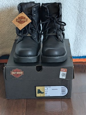 NEW GENUINE HARLEY DAVIDSON D87245 SIZE 7 WOMEN'S Becky Flash 6-Inch Boot
