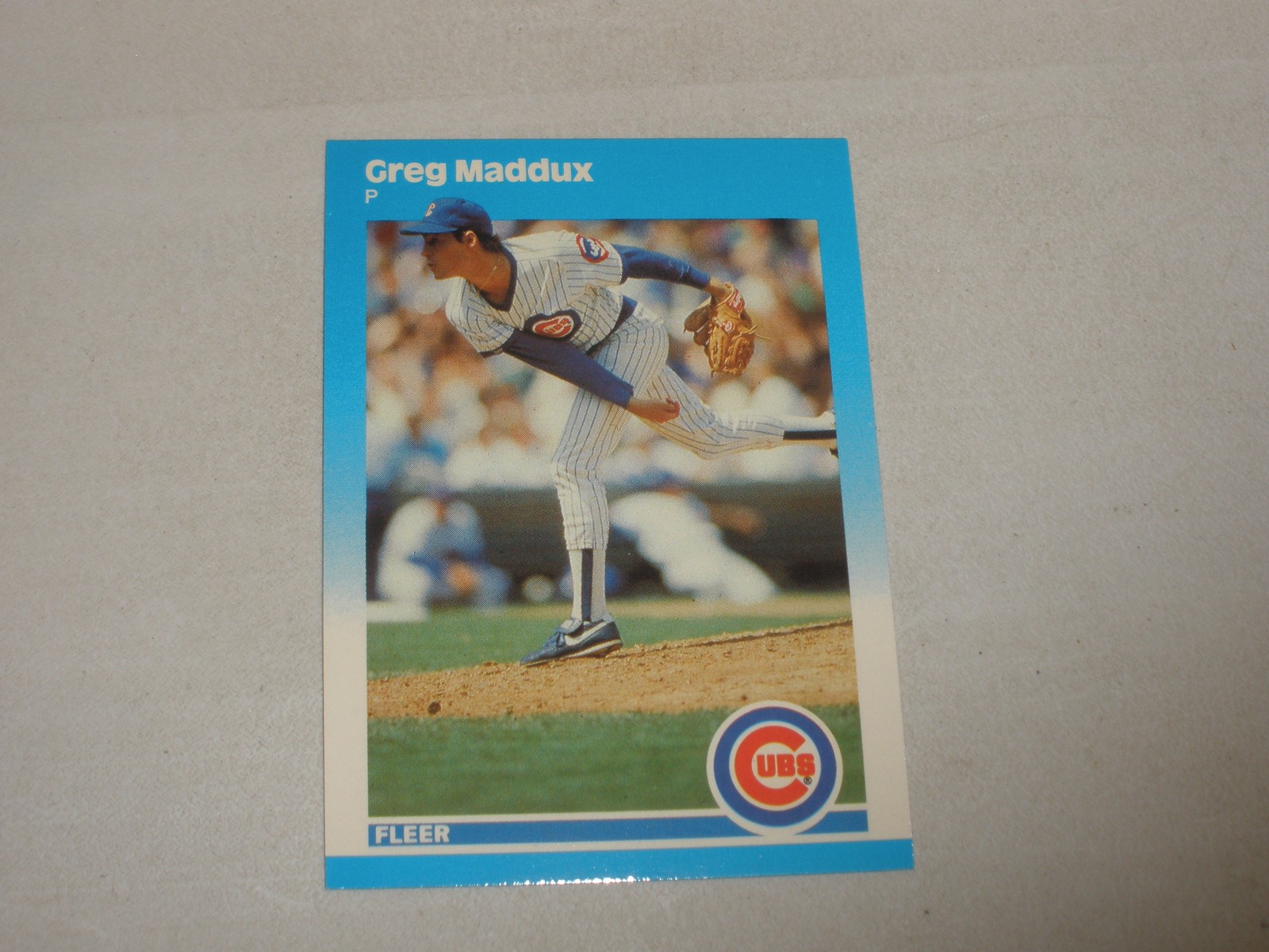 1987 Fleer Update Glossy #U-68 Greg Maddux Rookie RC