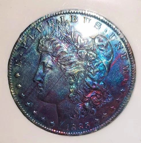 1885-O MORGAN DOLLAR $1 MS65 PL  PROOF  Rare