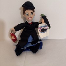 Disney Store Exclusive Mary Poppins Beanie Bean Bag Plush Toy With Tag 9" NWT