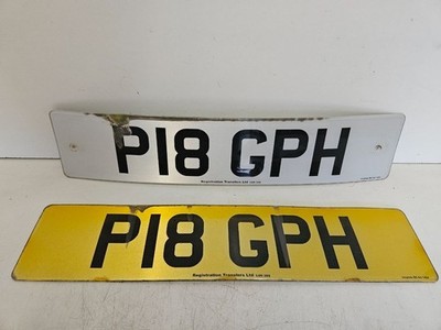 P18 GPH Cherished personalisiertes Nummernschild N/A