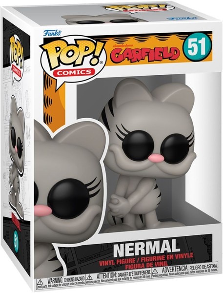 Gadget - Garfield: Funko Pop! Comics - S3 - Nermal (Vinyl Figure 51) -D- Funko-image