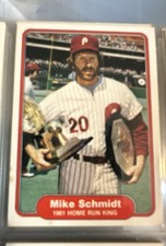 1982 Fleer - Mike Schmidt #637