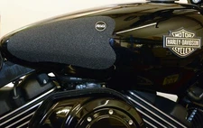 R&G Racing Black Tank Traction Grips For 15-18 Harley-Davidson Street 500 XG500