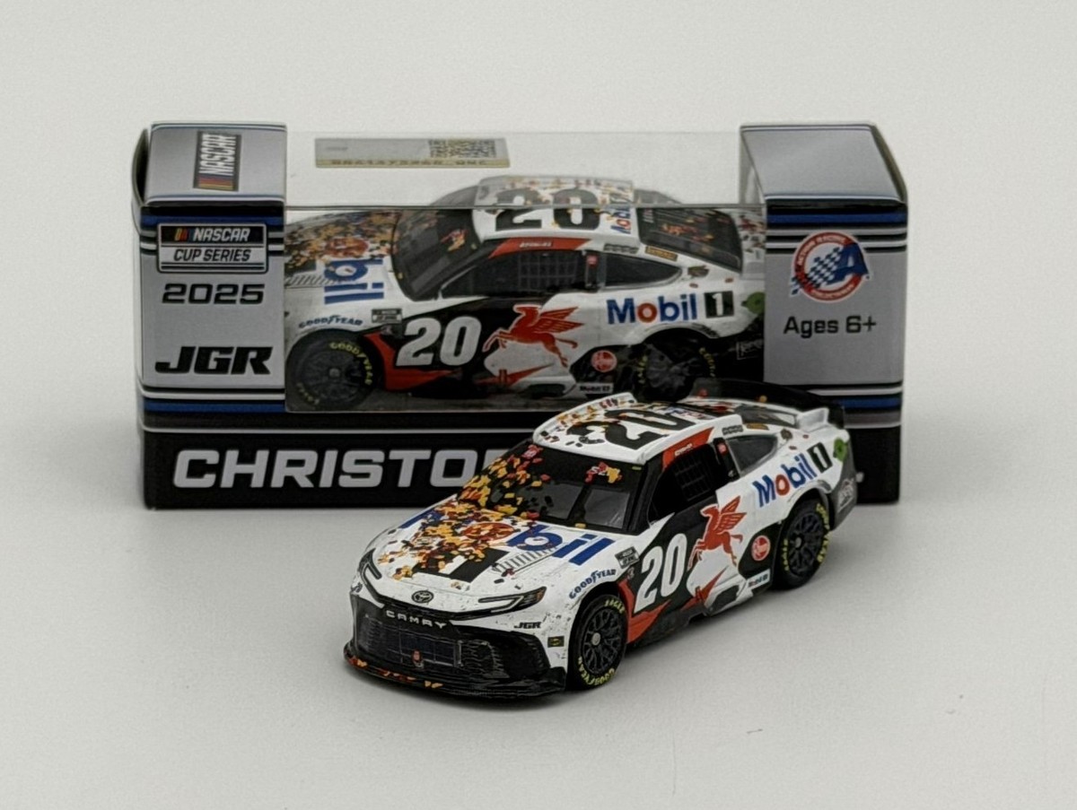 2025 CHRISTOPHER BELL #20 Mobil 1 All-Star Win 1:64 Nascar Diecast