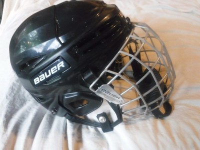 Bauer IMS 5.0 Black  Hockey Helmet Combo S w/ True Vision FM2100 S/P Mask