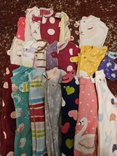 Carter's Child of Mine Newborn Unisex Footed Fleece Zip Sleepers 20-Pc Lot