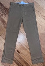 NWT CREWCUTS BOYS STRETCH KHAKI PANTS SIZE 10 LD