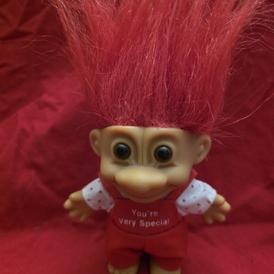 5'' ''You're Very Special'' Russ Troll Doll Red Hair