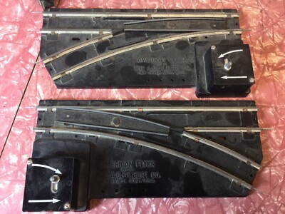 71 Pieces Gilbert American Flyer S Gauge Curved & Straight Track