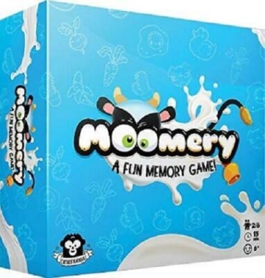 MOOMERY PARTYSPIEL MEMORY CARD GAME BRETTSPIEL 2-6 Spieler 2018 NEU & VERSIEGELT