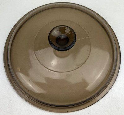 Pyrex V 33 C A Cranberry 9 1/4  Replacement Lid Vision Corning Ware