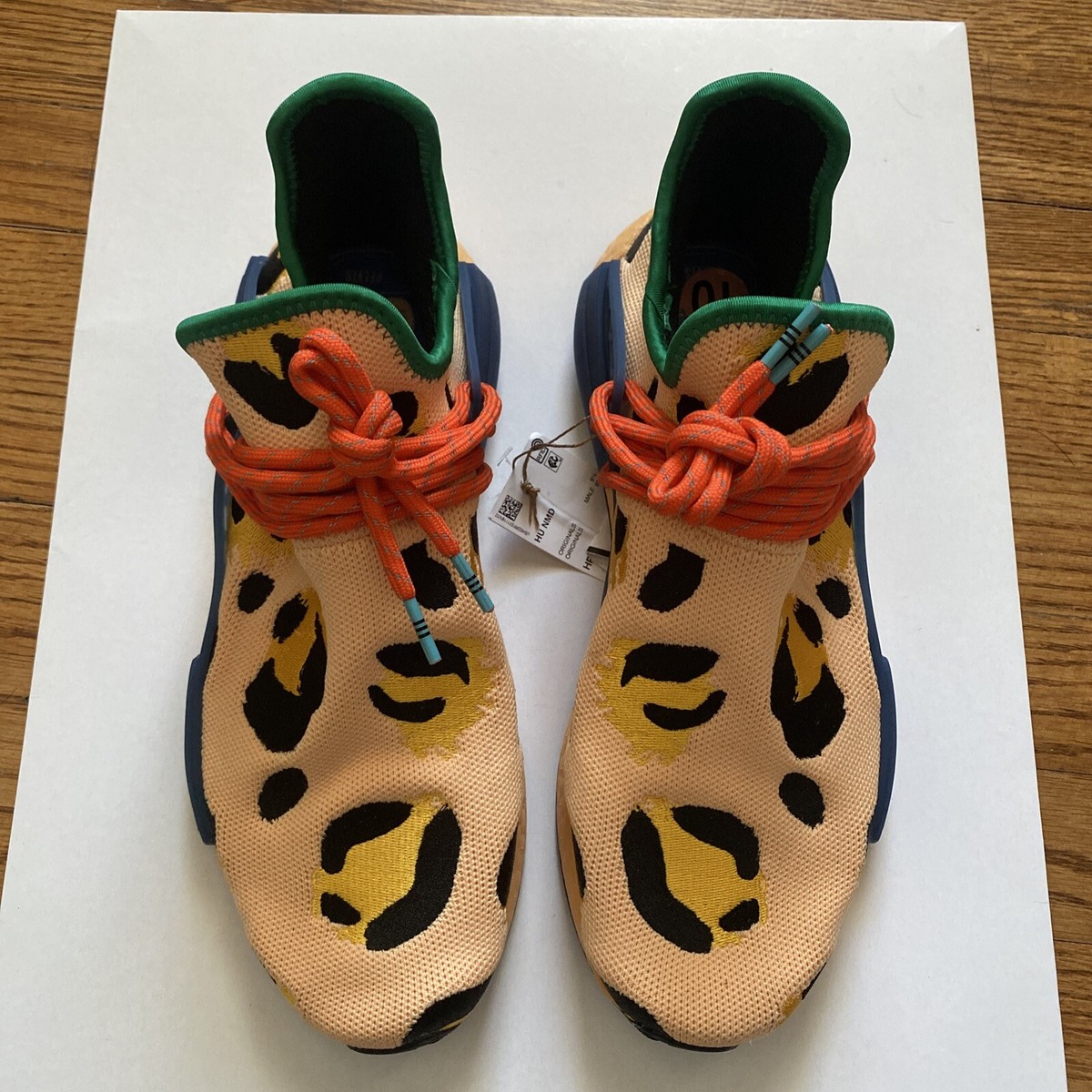 ? Adidas x Pharrell Williams HU NMD Animal Print – Men’s 8.5 – NWT Pharrell Williams x Adidas Hu NMD  main image 4