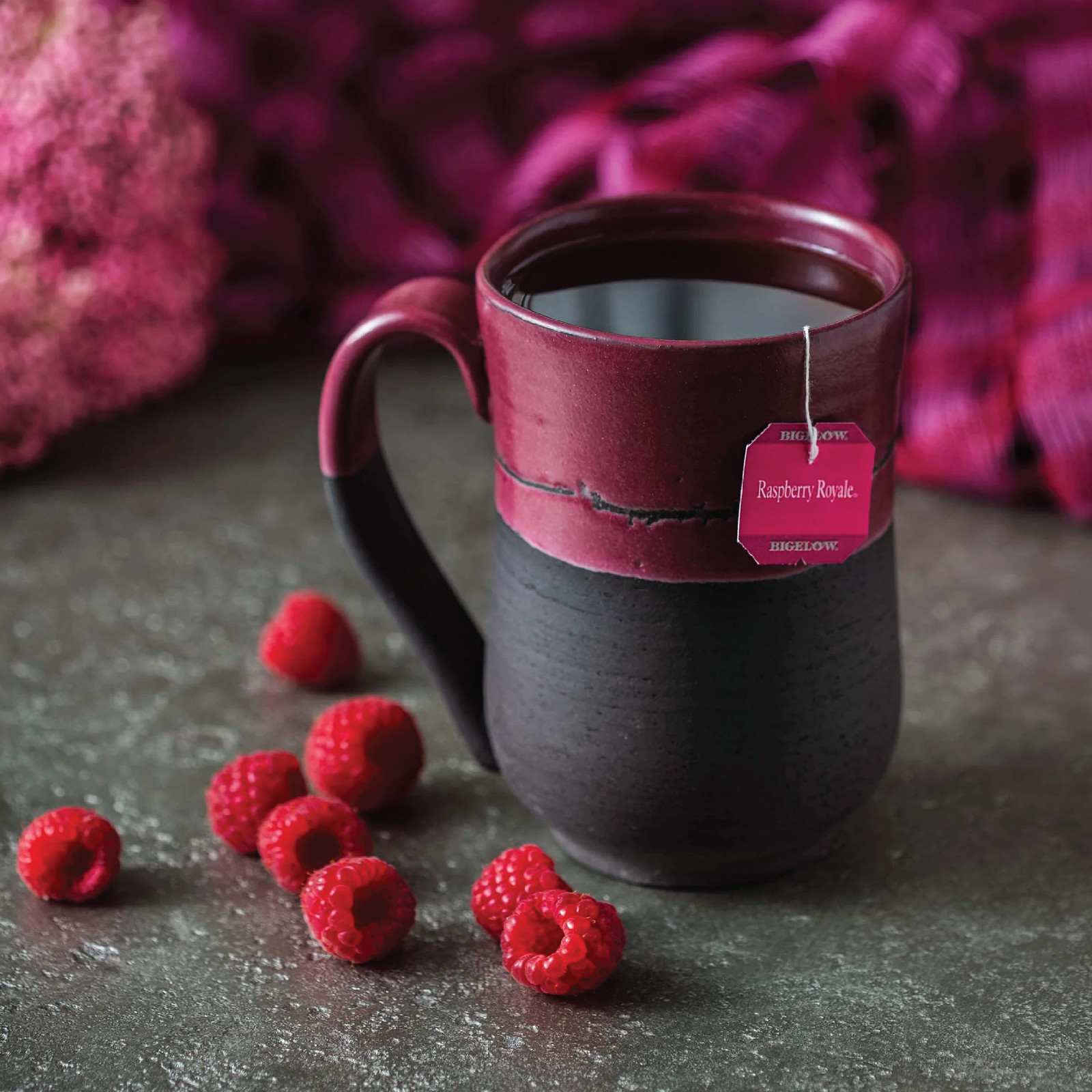 3x Boxes Bigelow Raspberry Royale Black Tea | 20 Pouches Per Box | 1.18oz