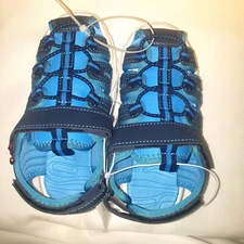 RUNSIDE Sandals Closed-Toe Outdoor Hiking Walking Athletic Sandals Size 11 blue