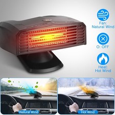 12/24V Portable Electric Car 360  Heater Heating Fan Defogger Defroster Demister