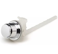 Ravine Plastic Push Button Flush Lever Handle - Side Mount Toilet Flusher