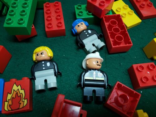 Lego Duplo 2811, Fire Truck Police Station Vehicles & Figures, INCOMPLETE, As-IS - Picture 5 of 11