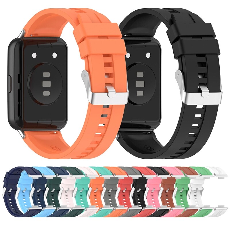 Wristband Silica Strap Belt Sweatproof for HuaweiWatch Fit 2 Watch Bracelet