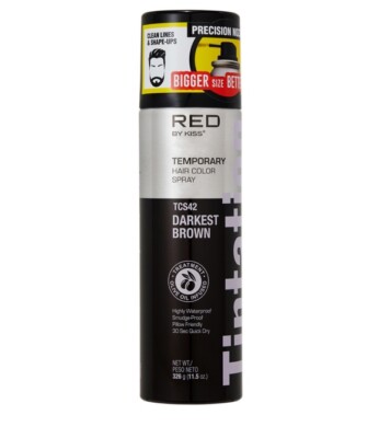 BL Kiss Tintation Temporary Color Spray 11.50 Oz (Darkest Brown )   (TCS42)