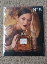 Promo magazine Chanel n°5 2020 limitée Marion Cotillard scellé collection comme neuf