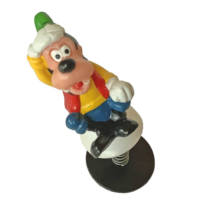 Vintage Goofy Spring Pop-Up Toy A Mickey & Friends Jump Up | eBay