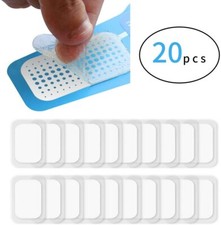 Replacement Gel Pads Gel Sheet 20Pcs for ABS Muscle Stimulator
