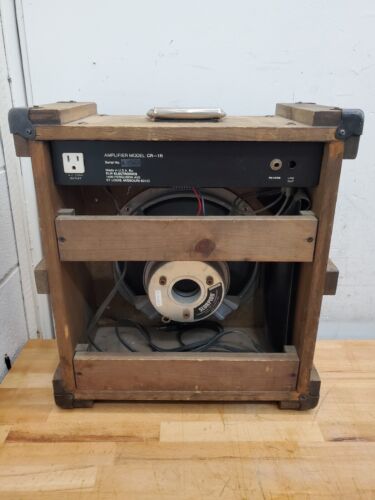 Vintage Crate Model CR-1R Guitar Amp Wood Crate 1977 - READ - Picture 4 of 5