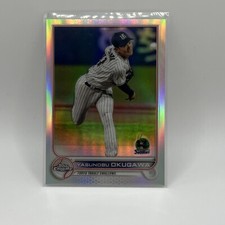 2022 Topps Chrome NPB Refractor Yasunobu Okugawa #170 Tokyo Yakult Swallows