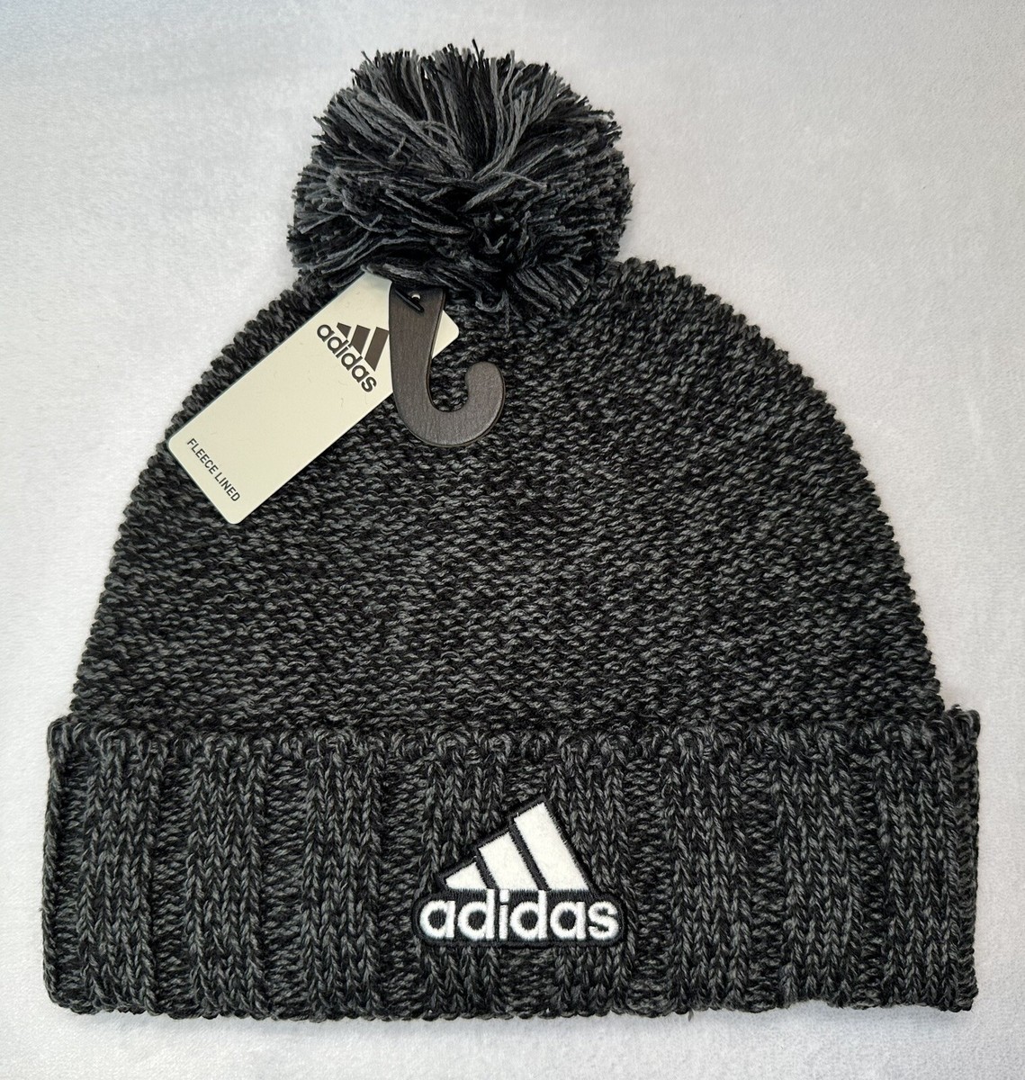 Adidas Black Knit Beanie with Pom-Pom adidas Originals by AVAVAV Souvenir Pom-Pom Beanie - Black  main image 2