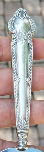 Vintage 9.5" Sterling Silver Cake/Pie Server. Marked Sterling - Picture 4 of 6