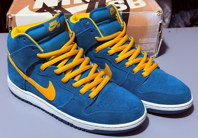 Nike SB Dunk High Pro TROPICAL TEAL Size 11 US Mens CLEAN PREOWNED CONDITION ! | eBay