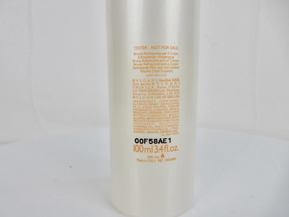 BVLGARI AQVA DIVINA REFRESCANTE BODY MIST (MULHERES) 3,4 OZ *NOVO SEM CAIXA* - Imagem 3 de 3