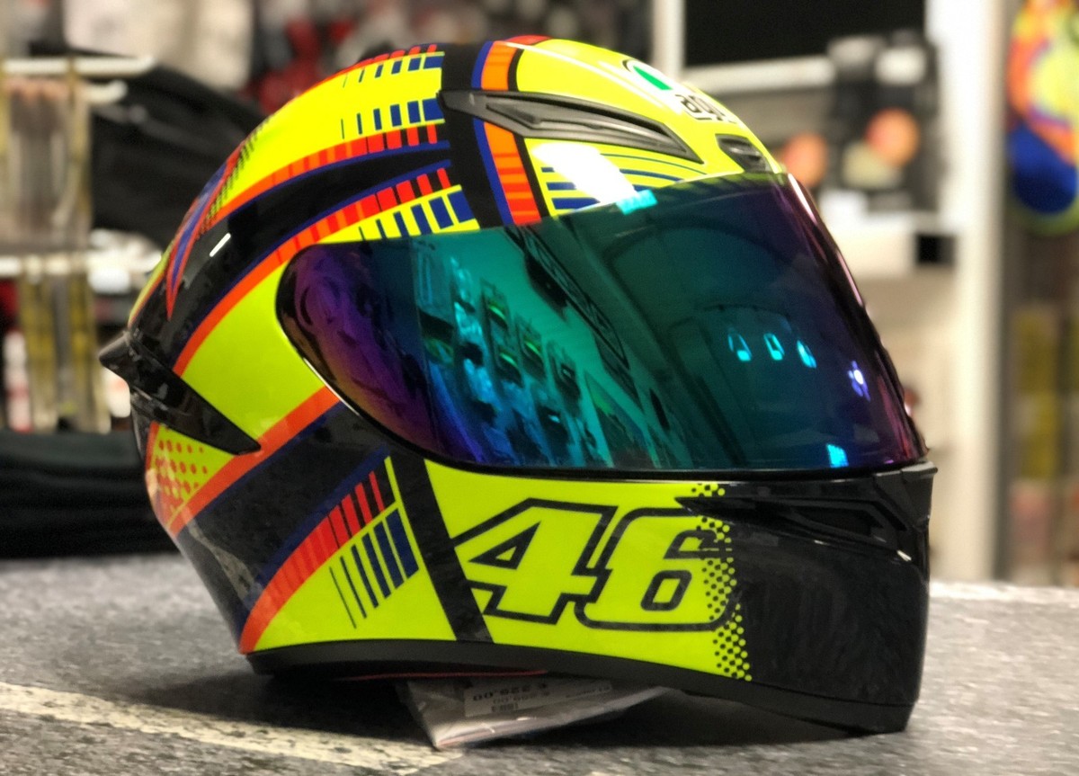 Visiera Casco Integrale Per AGV K1 K3SV K5 - Lente Brown Anti-Graffio E Anti-UV - Foto 8