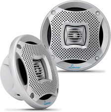 LANZAR 5.25 Marine 2-Way Speakers - Water Resistant Audio Stereo Sound System w