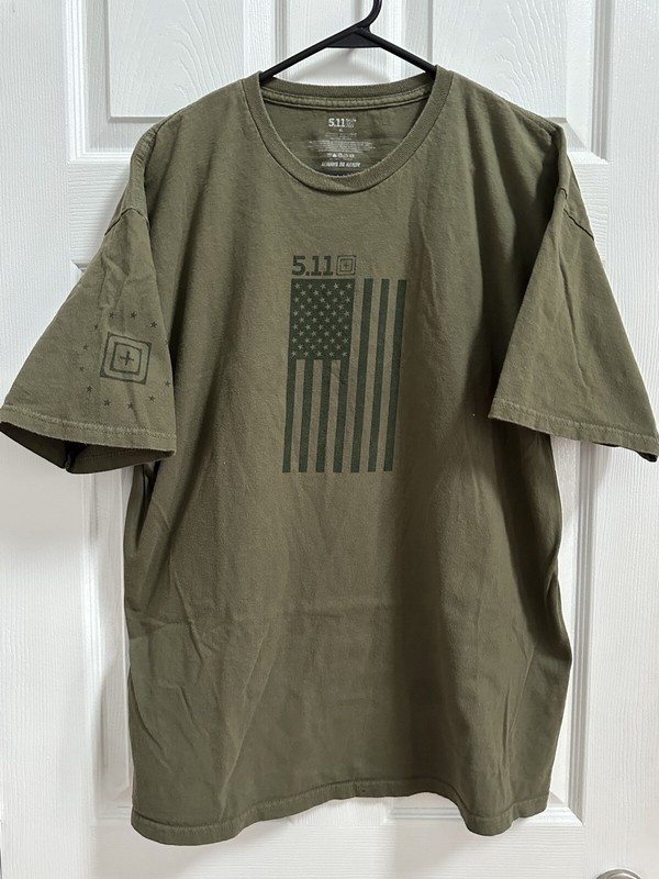5.11 Tactical T Shirt Mens XL Olive Green