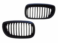 Grill Sport Kühlergrill Nieren Black SCHWARZ passend für BMW 3er E46 Bj. 02-04