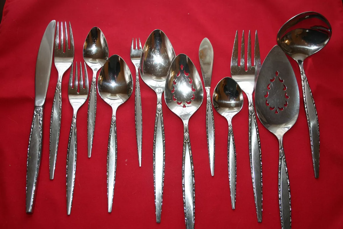 Oneida Community VENETIA Stainless Burnished Glossy Silverware Flatware CHOICE