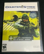 Counter-Strike: Source - PC Game Valve 2005 - 4 Discs USED