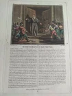 3 Engraving Molé harangue the people engraved by Moret after Desfontaines Blin 1792