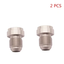 2PCS/LOT 6AN, AN6 CAR MALE STAINLESS STEEL WELD ON / WELD IN FITTING BUNG