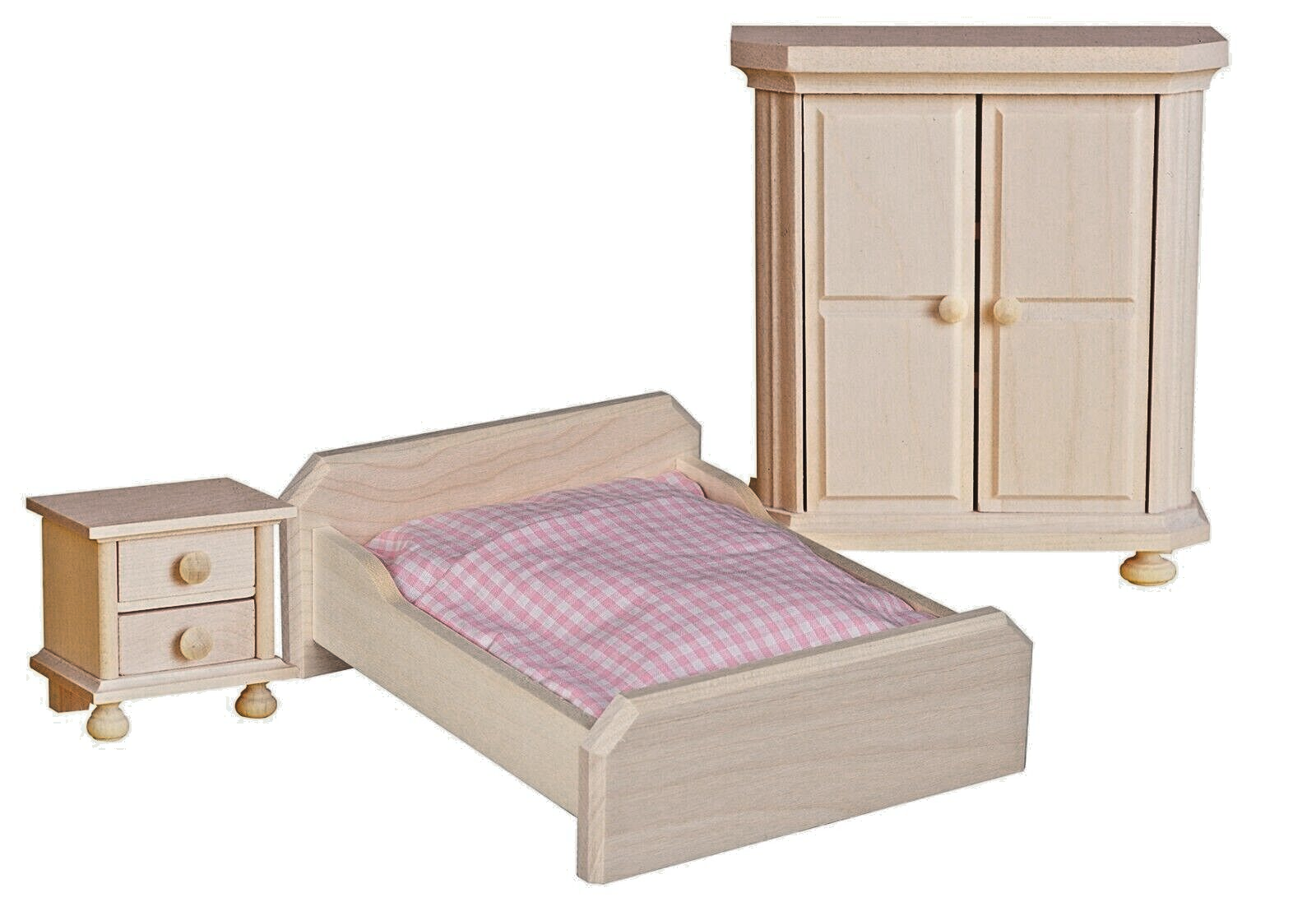 Rülke Holzspielzeug Schlafzimmer" Rustikal"