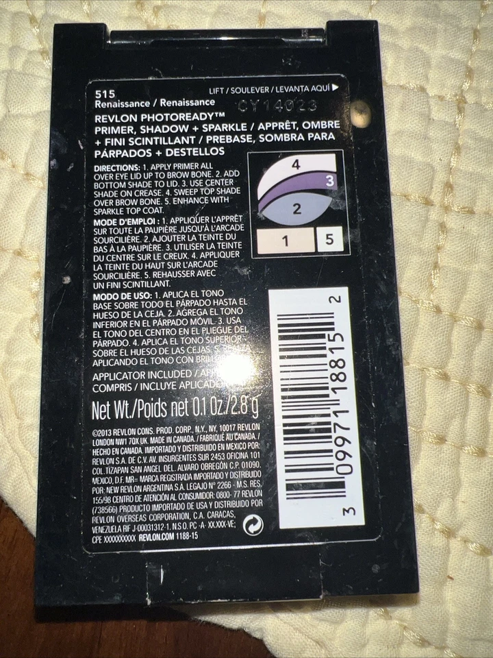 Revlon Photoready Primer & Shadow ‘Renaissance’ #515 NIB - COMBINED SHIPPING - Image 4 of 4