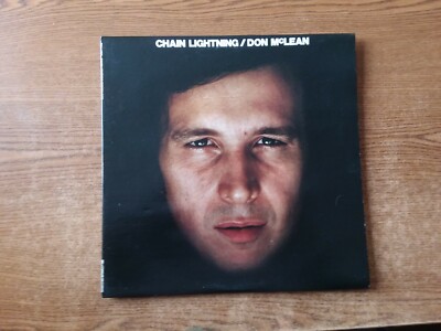 1978 MINT-EXC Don McLean ,, Chain Lightning BXL1-7756 LP33