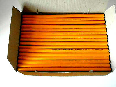 10 Vintage KOH-I-NOOR Hardtmuth  Bleistifte  ungespitzt Blacksun Degree 1,  DDR