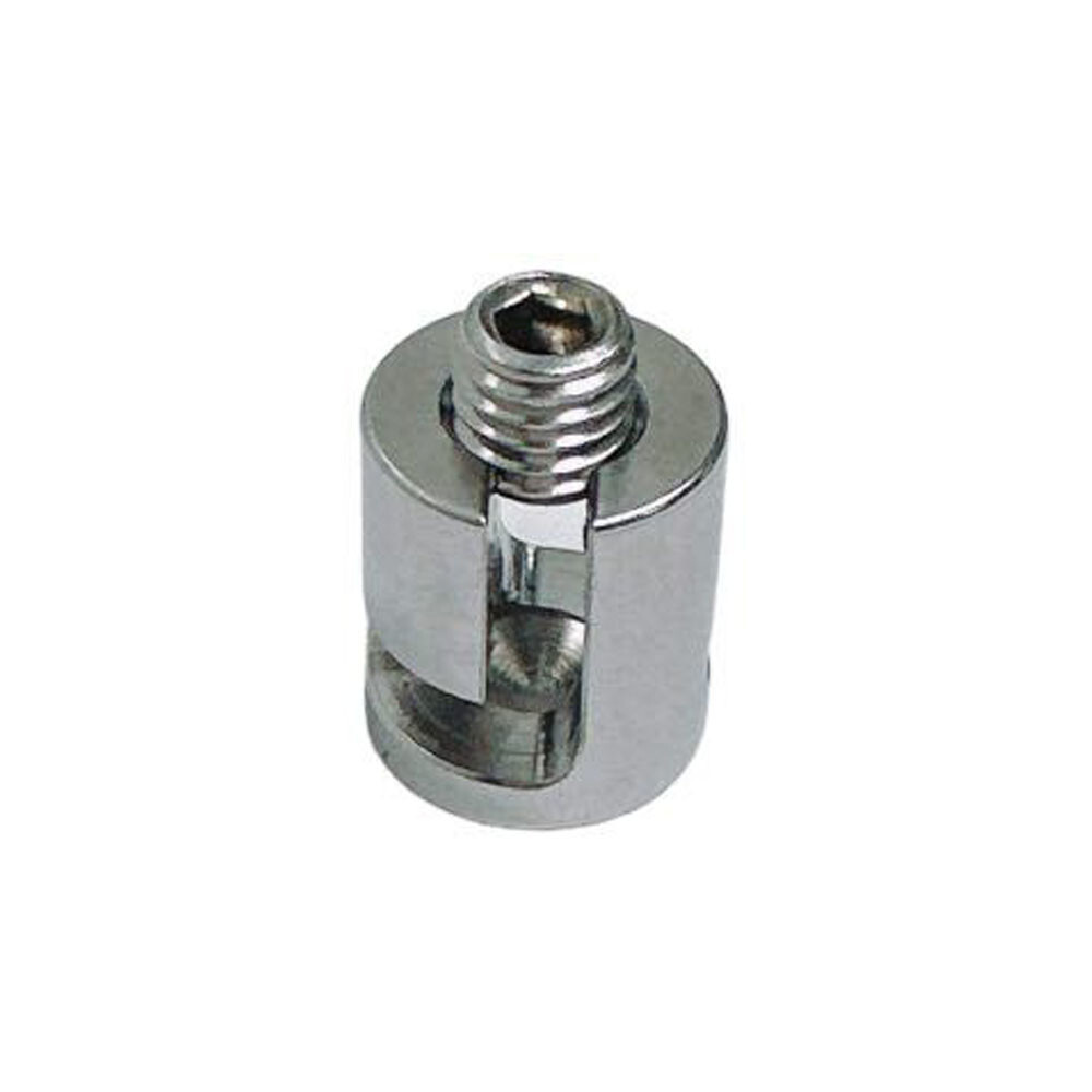 Stainless Steel T316 3/16" Adjustable Cross Cable Clip Clamp Wire Cable Rope
