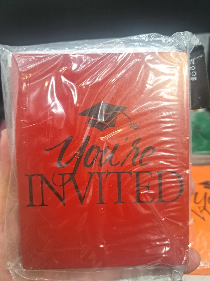 Fill-In Graduation Invitations Grad Party NIP 25ct With Envelopes Choose Style - Image 3 of 4