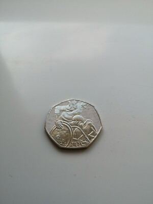 Royal Mint London Olympic Sports Collection 50p Wheelchair Rugby ...