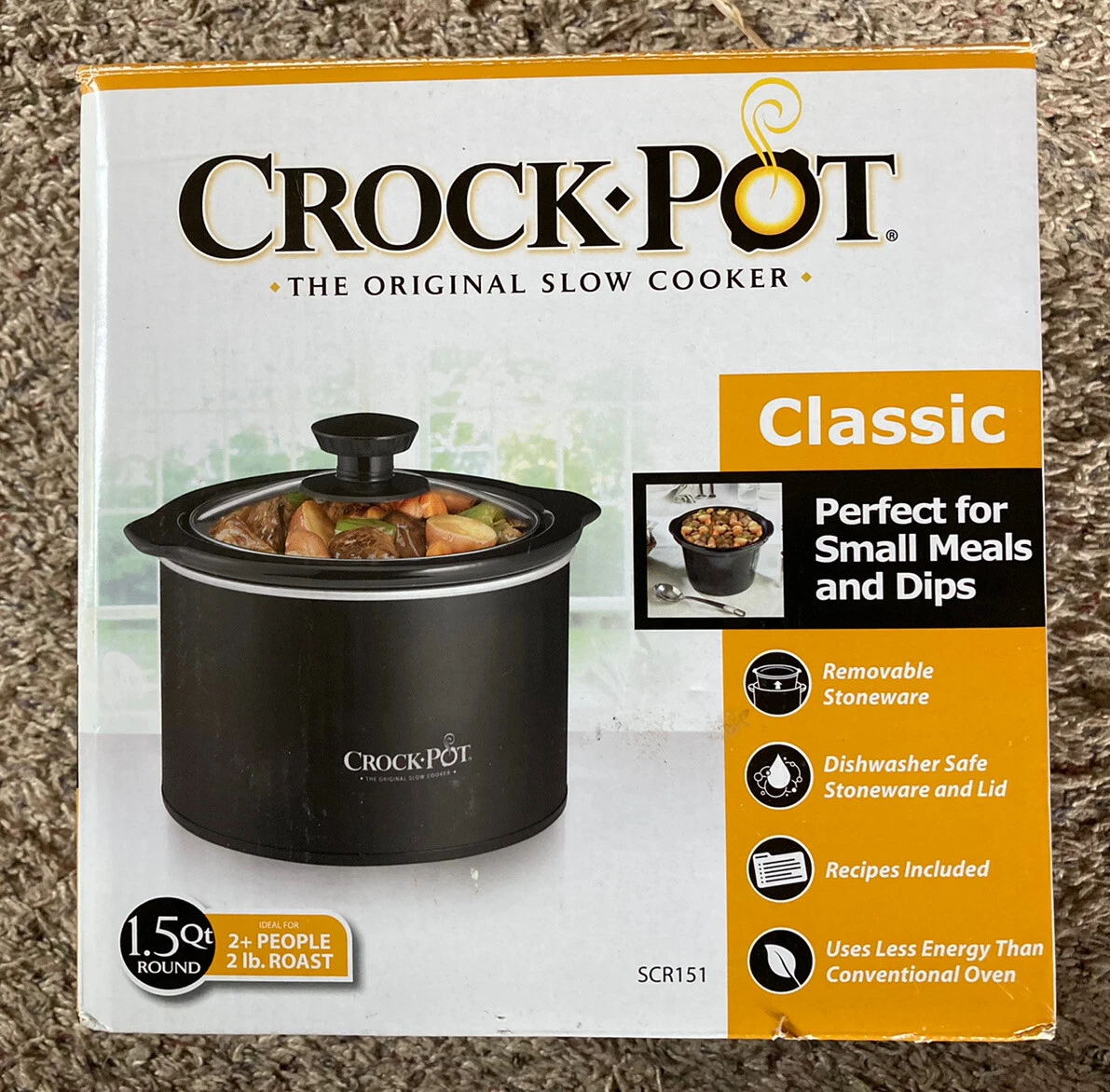 Crockpot The Original Slow Cooker, 59 OFF